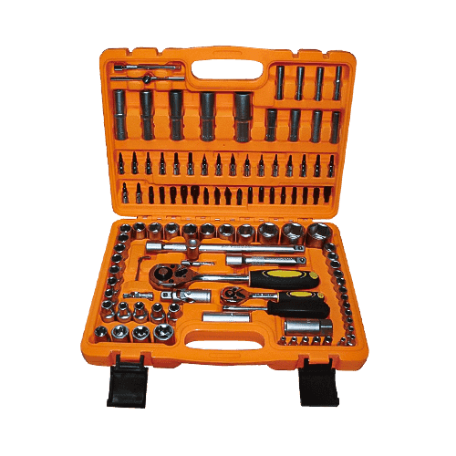 مجموعة مقبس 108pcs (1/4 'و 1/2')